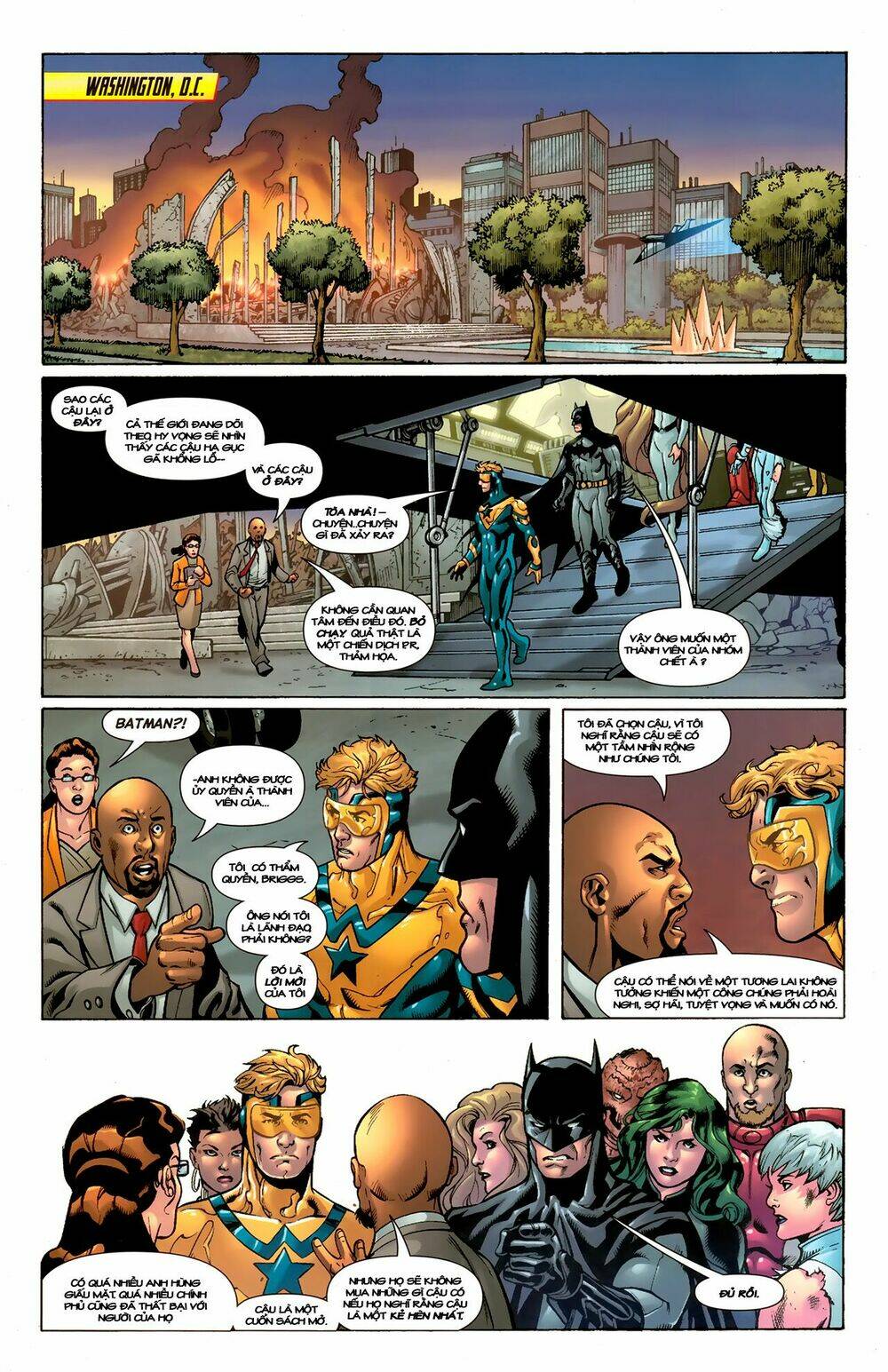 Justice League International Chapter 2 - Trang 2