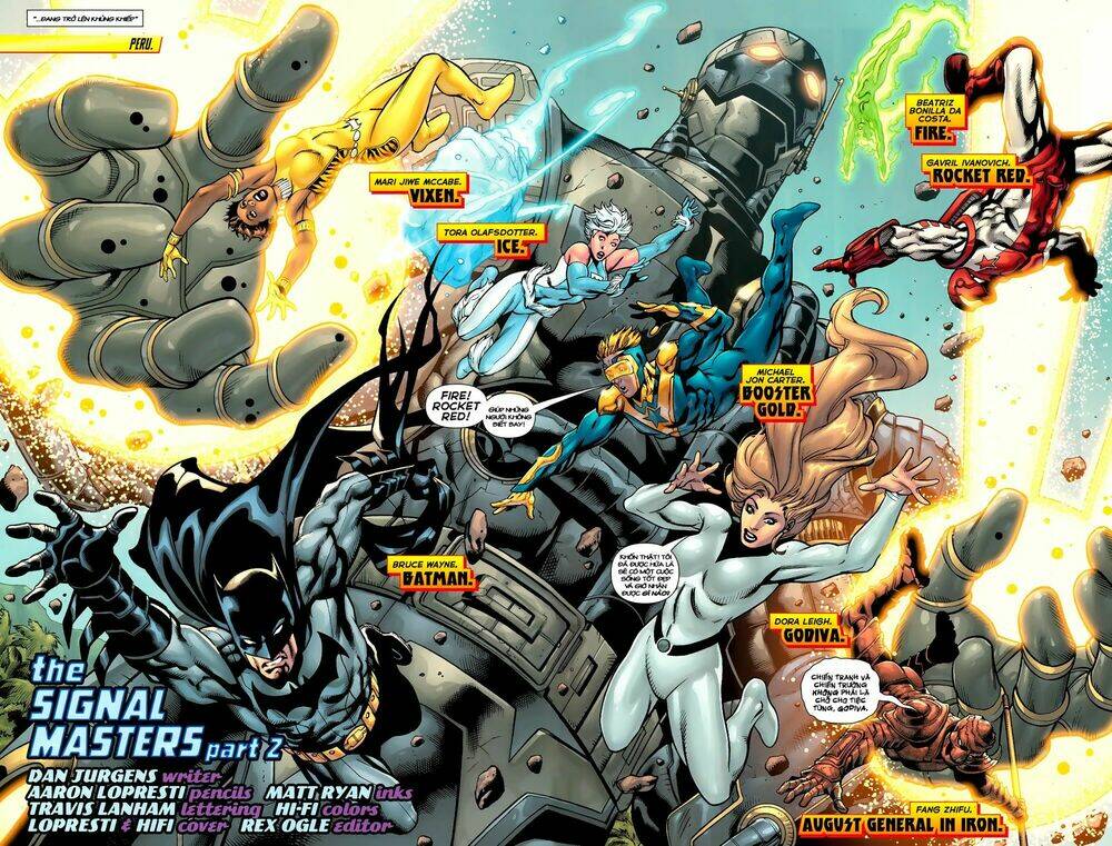 Justice League International Chapter 2 - Trang 2