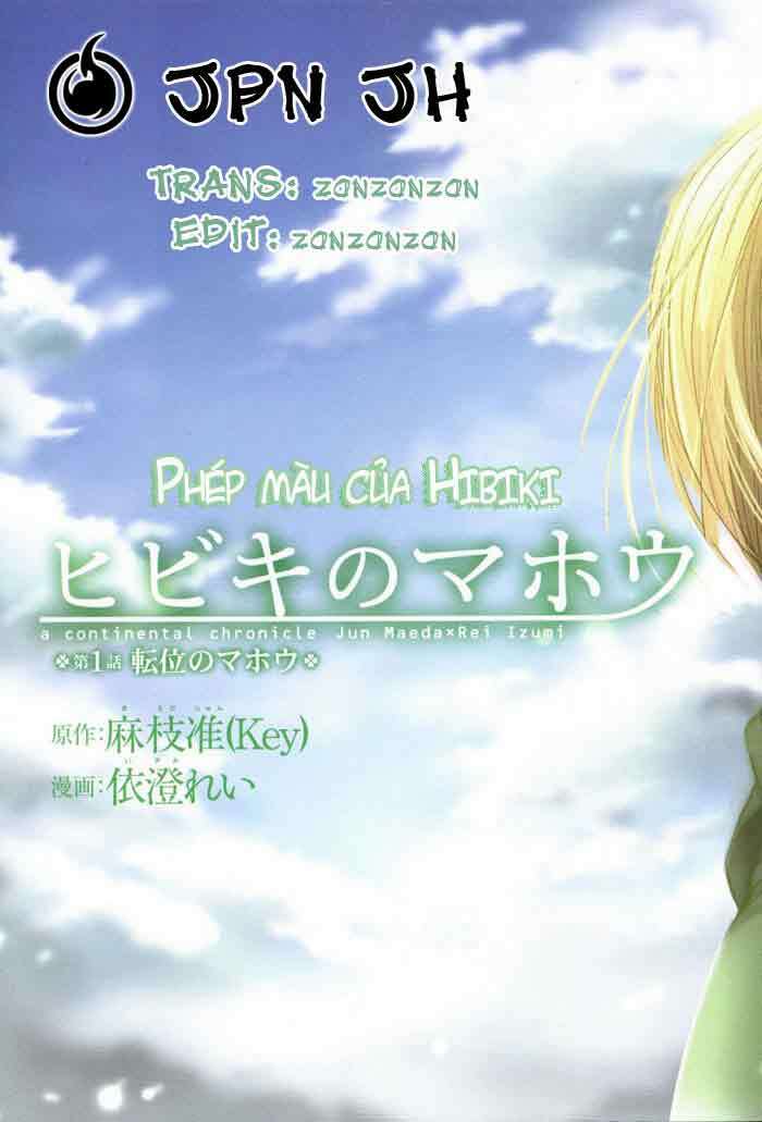 Phép Màu Của Hibiki Chapter 1 - Trang 2