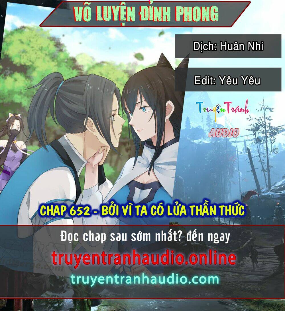 Võ Luyện Đỉnh Phong Chapter 652 - Trang 2