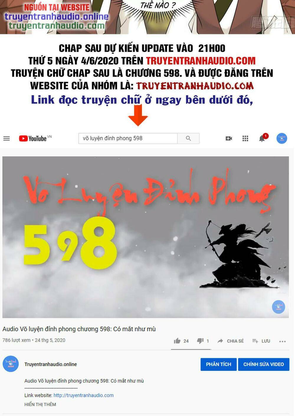 Võ Luyện Đỉnh Phong Chapter 565 - Trang 2