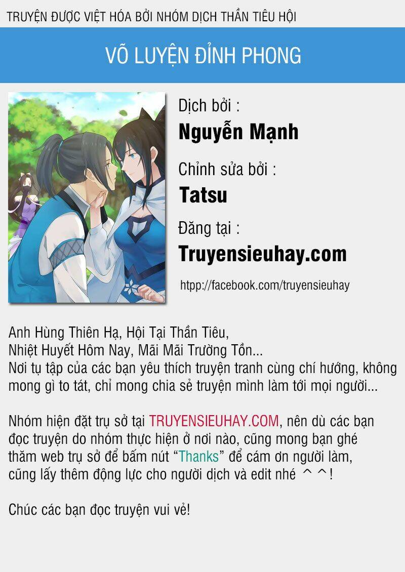 Võ Luyện Đỉnh Phong Chapter 559 - Trang 2