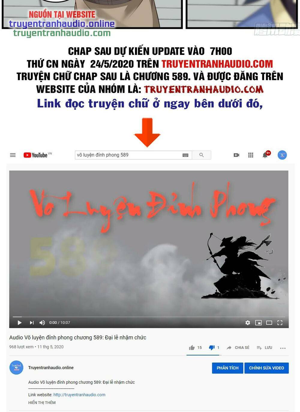 Võ Luyện Đỉnh Phong Chapter 554 - Trang 2