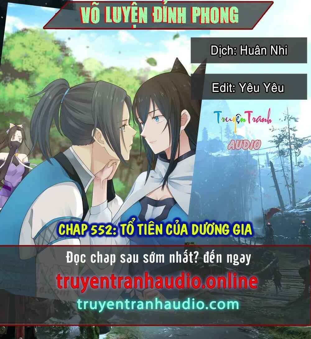 Võ Luyện Đỉnh Phong Chapter 552 - Trang 2