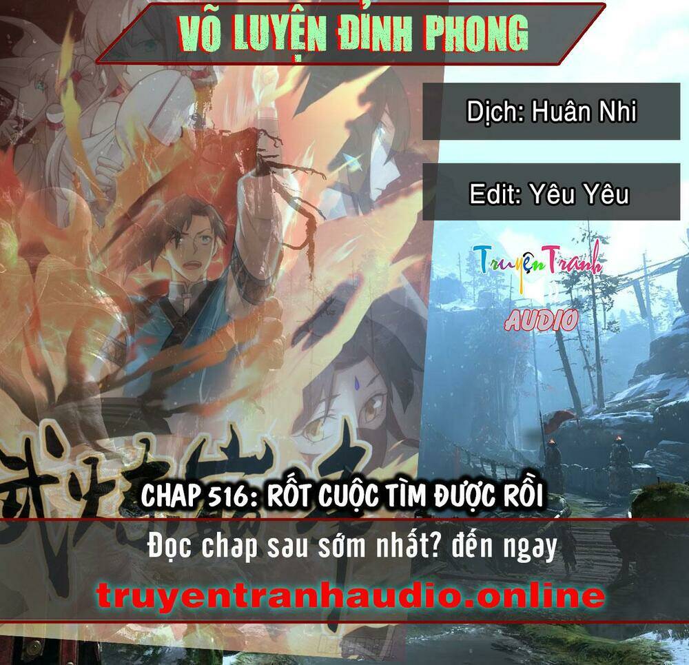 Võ Luyện Đỉnh Phong Chapter 516 - Trang 2