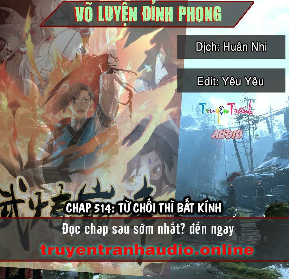 Võ Luyện Đỉnh Phong Chapter 514 - Trang 2