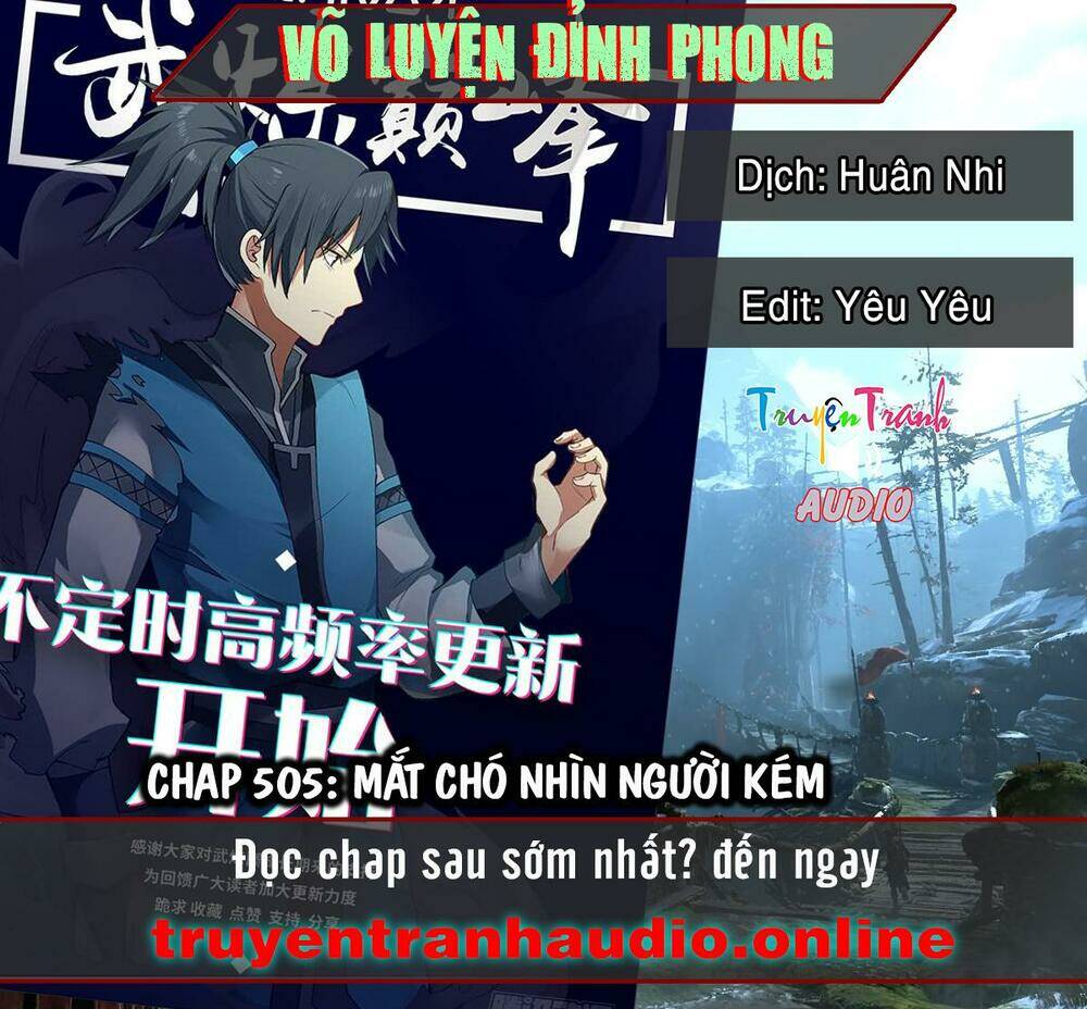 Võ Luyện Đỉnh Phong Chapter 505 - Trang 2