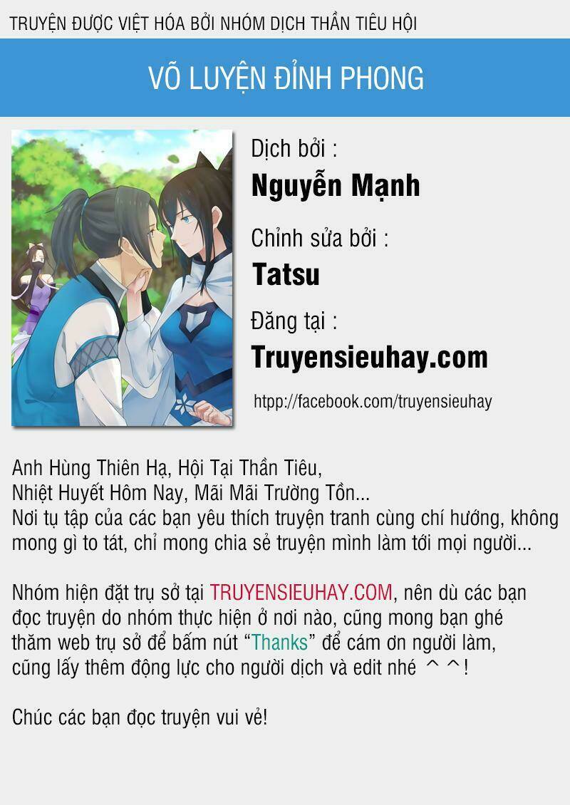 Võ Luyện Đỉnh Phong Chapter 420 - Trang 2