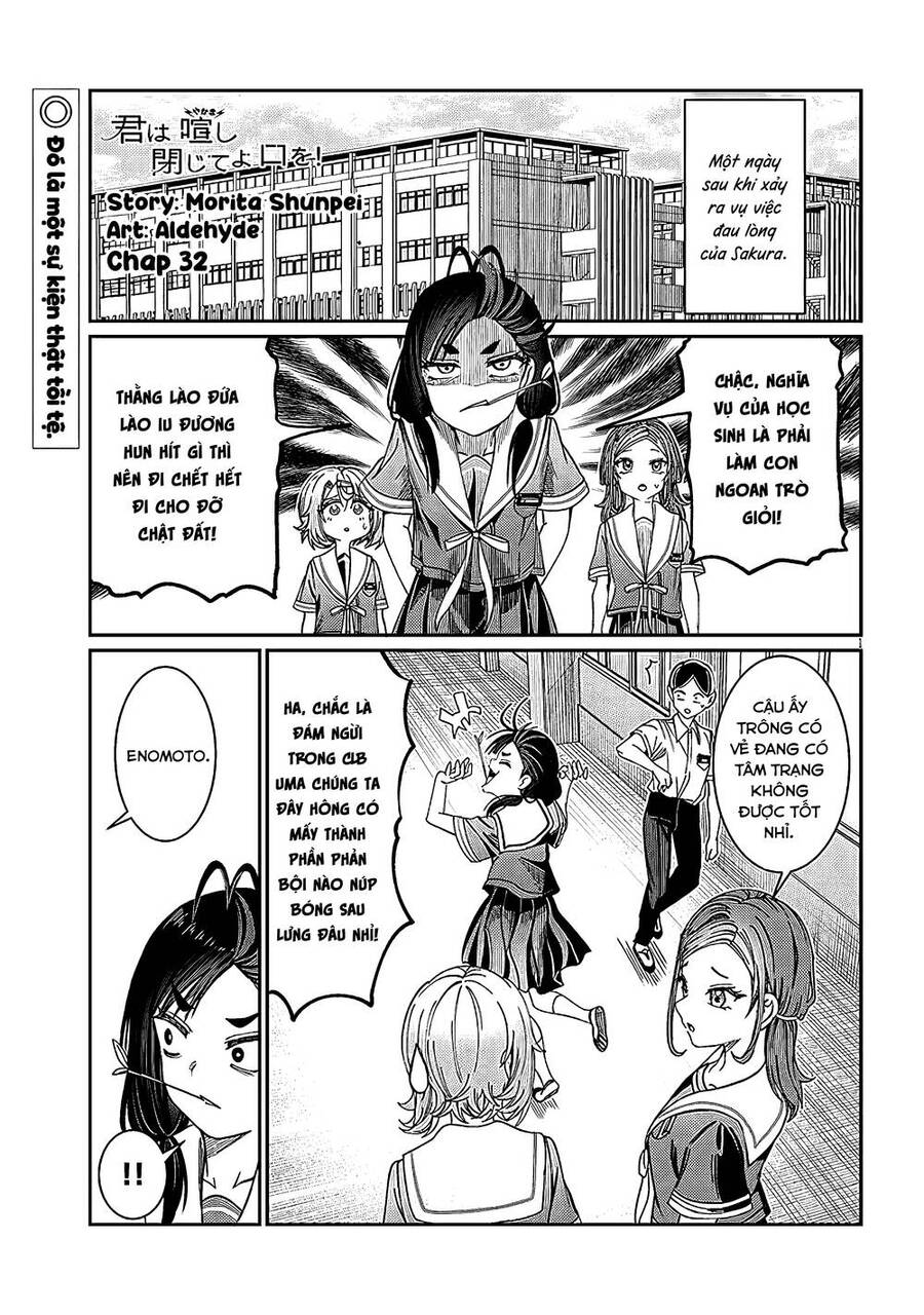 Kimi Wa Yakamashi Tojite Yo Kuchi Wo! Chapter 63 - Trang 2