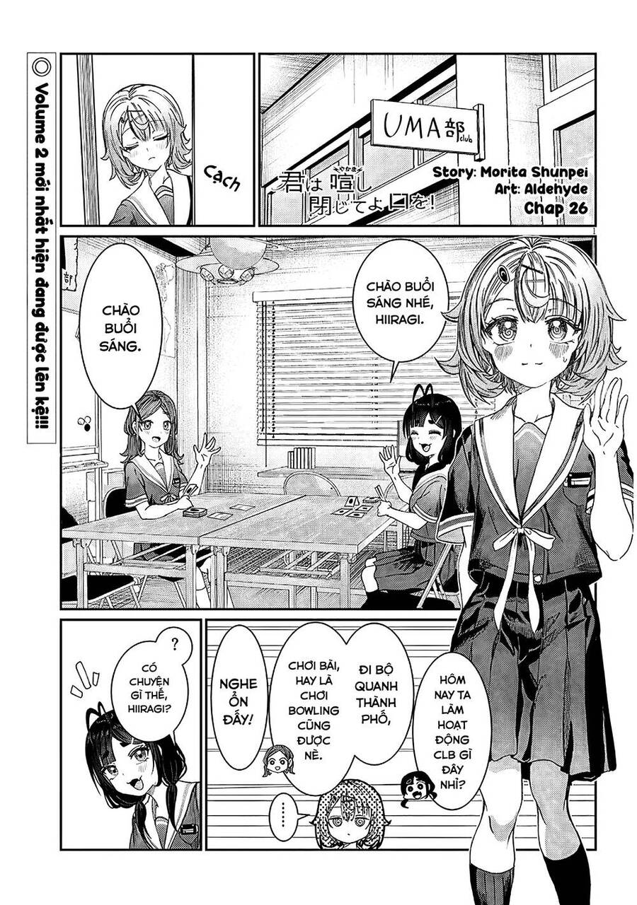 Kimi Wa Yakamashi Tojite Yo Kuchi Wo! Chapter 51 - Trang 2