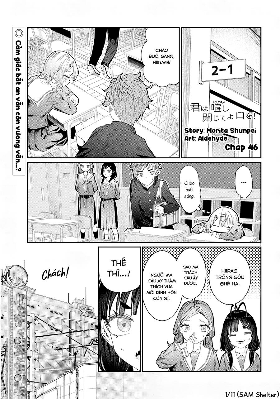 Kimi Wa Yakamashi Tojite Yo Kuchi Wo! Chapter 46 - Trang 2