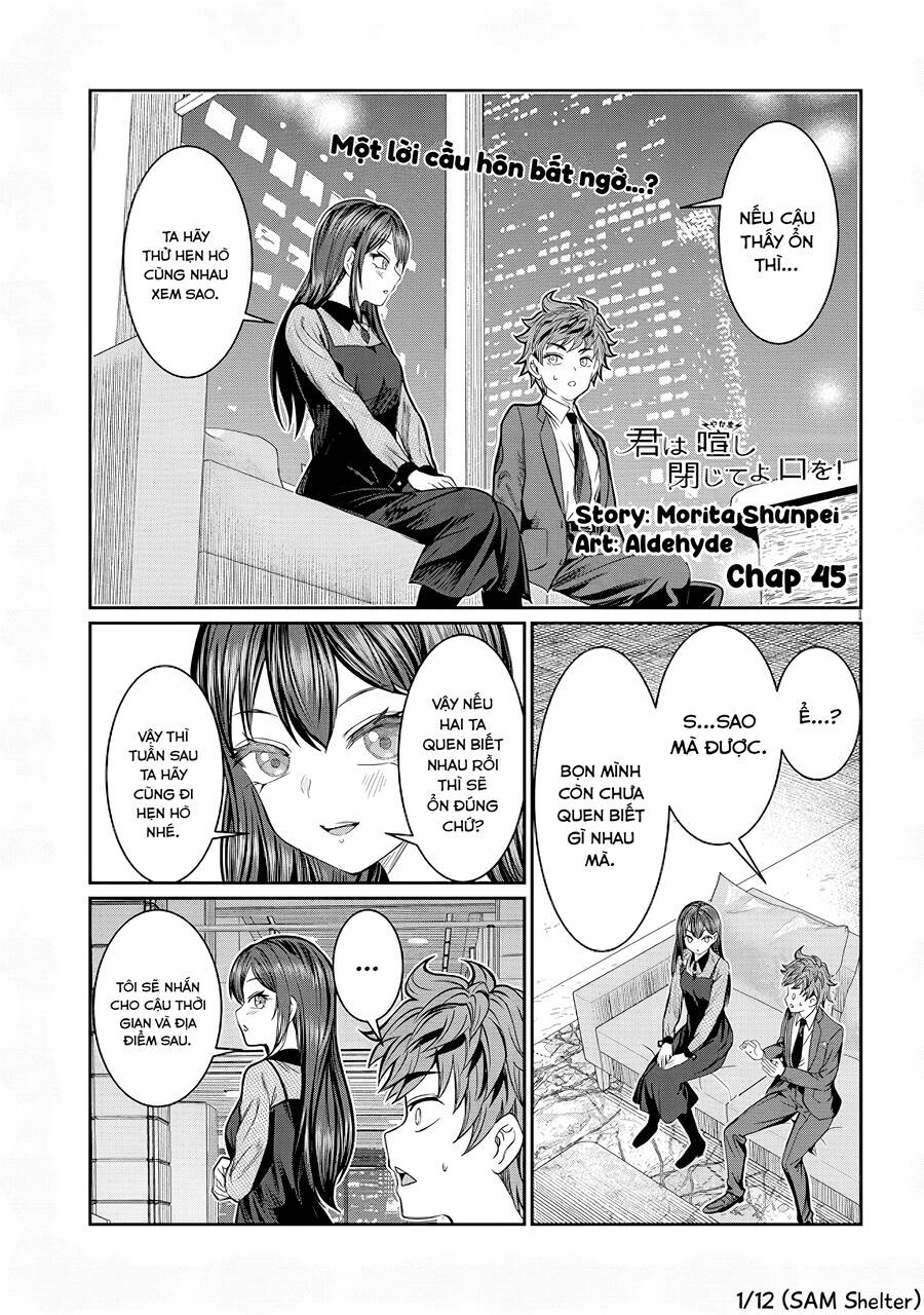 Kimi Wa Yakamashi Tojite Yo Kuchi Wo! Chapter 45 - Trang 2