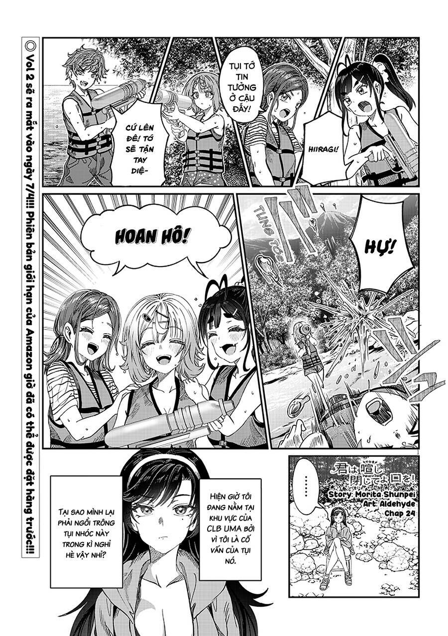 Kimi Wa Yakamashi Tojite Yo Kuchi Wo! Chapter 24 - Trang 2