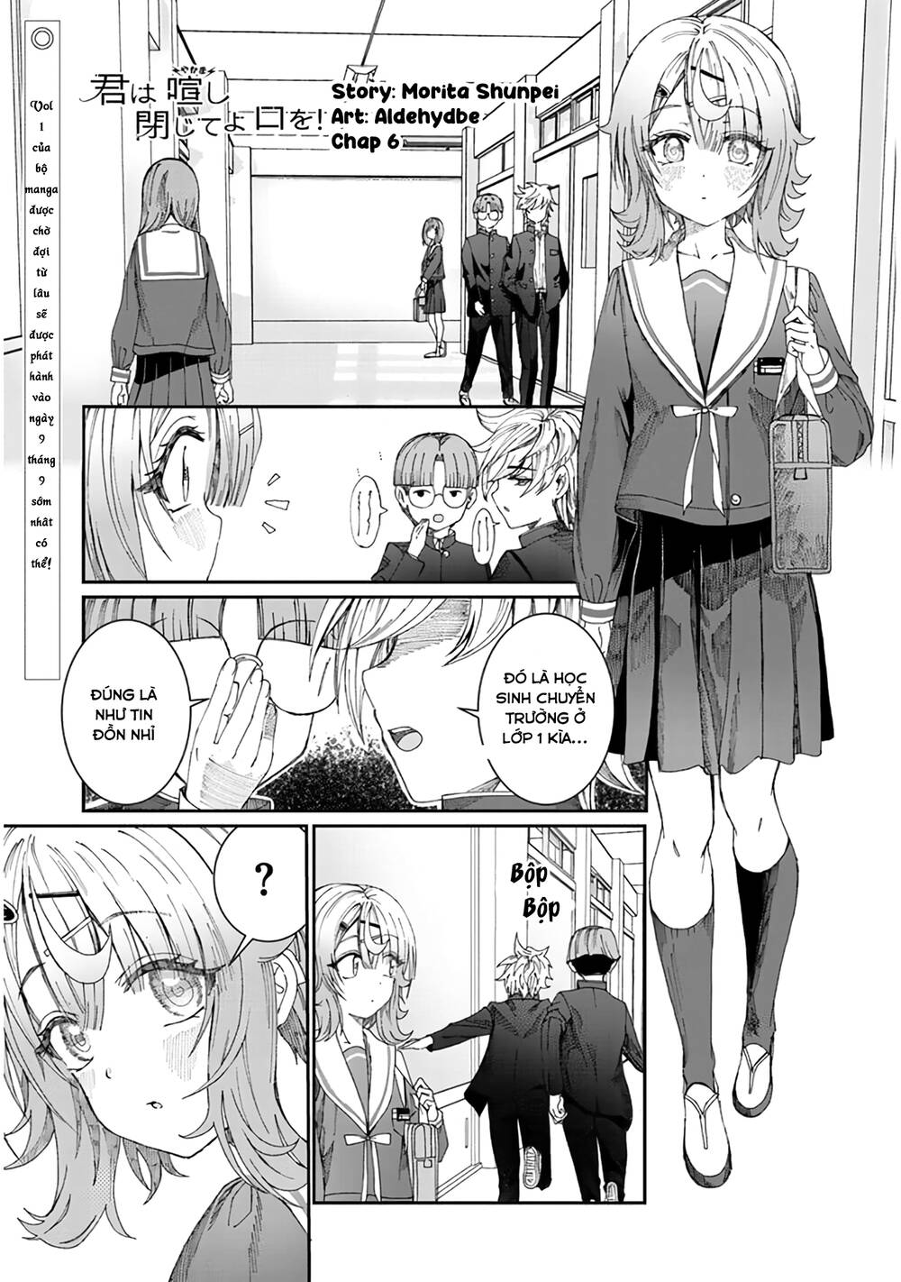 Kimi Wa Yakamashi Tojite Yo Kuchi Wo! Chapter 6 - Trang 2