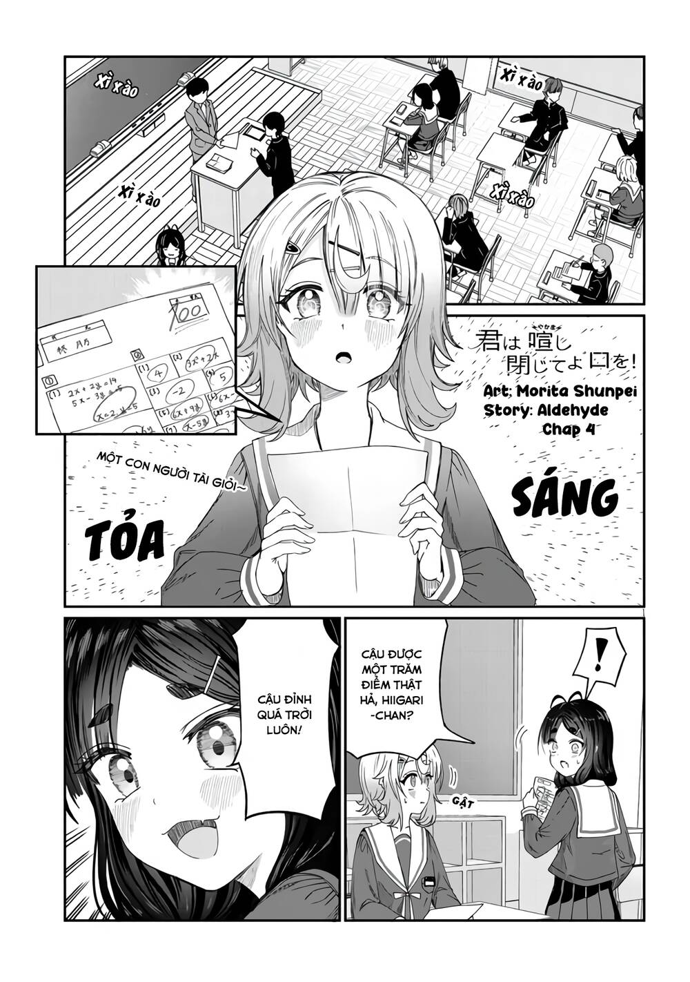 Kimi Wa Yakamashi Tojite Yo Kuchi Wo! Chapter 4 - Trang 2