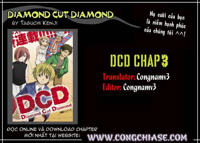 Diamond Cut Diamond Chapter 3 - Trang 2