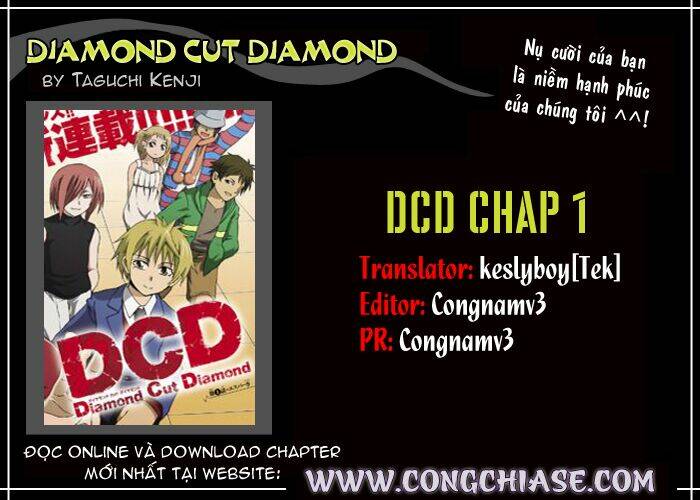 Diamond Cut Diamond Chapter 1 - Trang 2