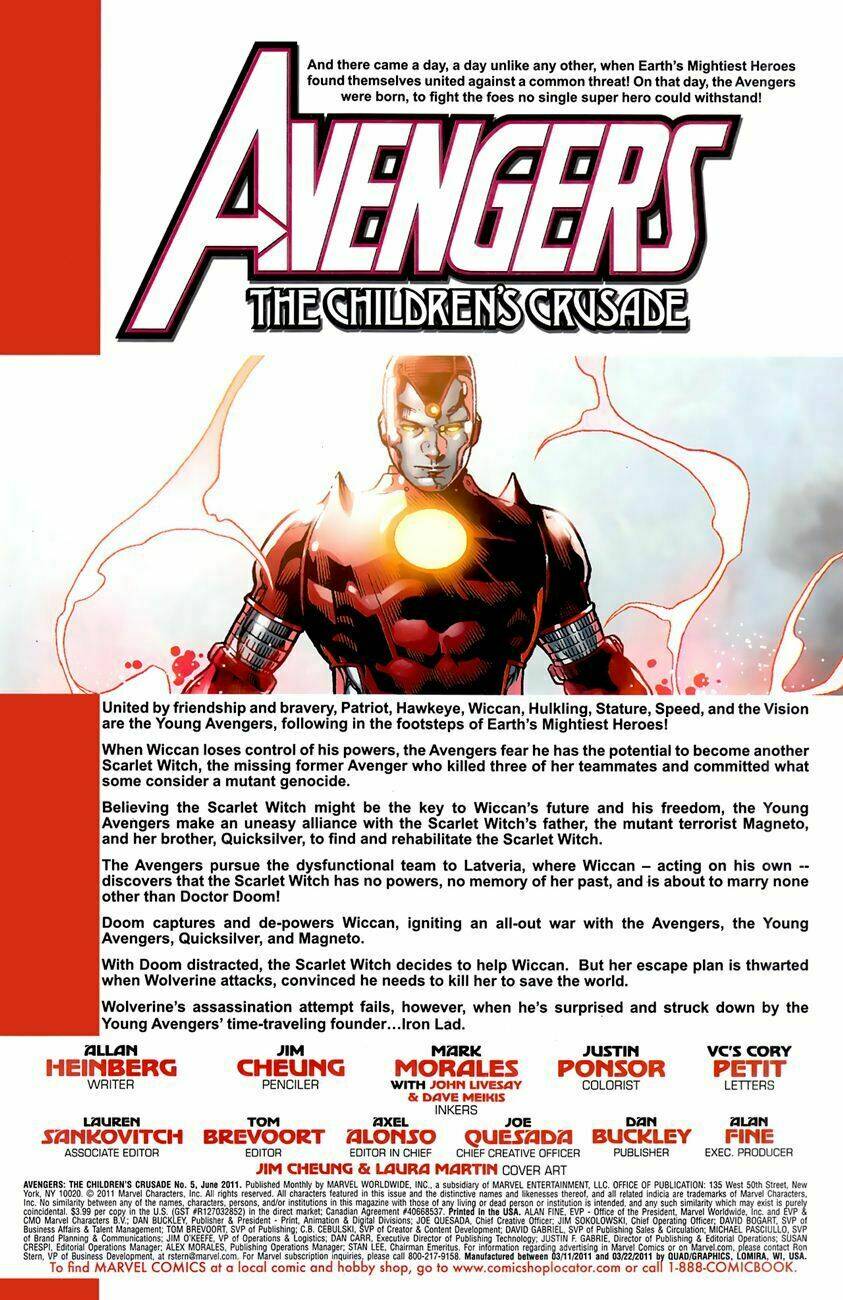 Avengers: The Children’S Crusade Chapter 5 - Trang 2