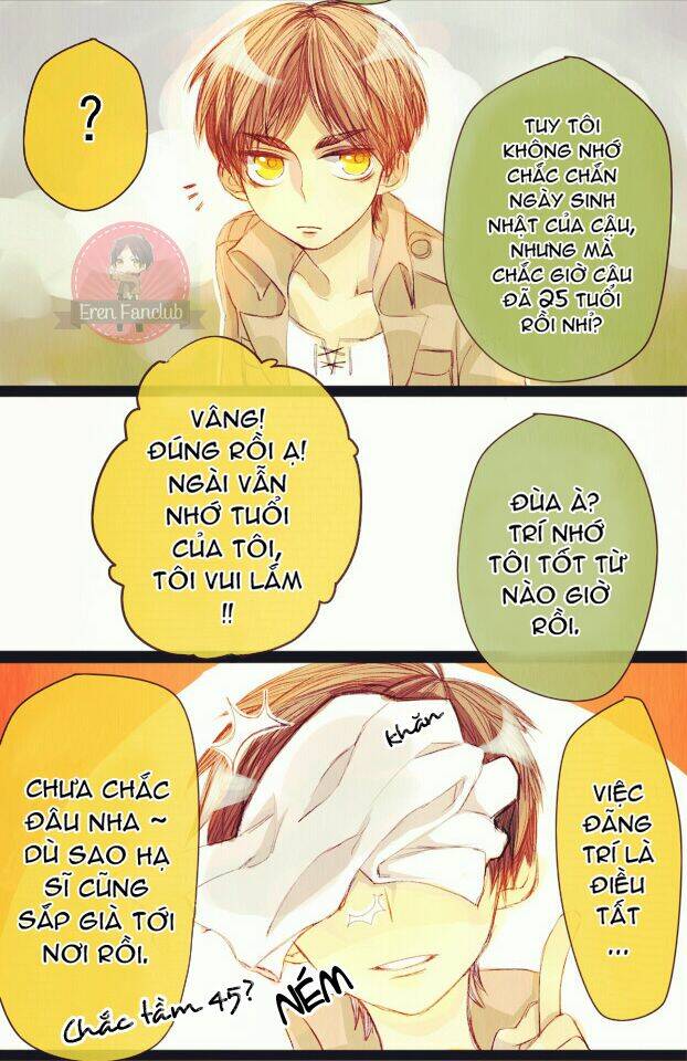 Tấn Công Người Khổng Lồ – Tuyển Tập Doujinshi Chapter 47 - Trang 2