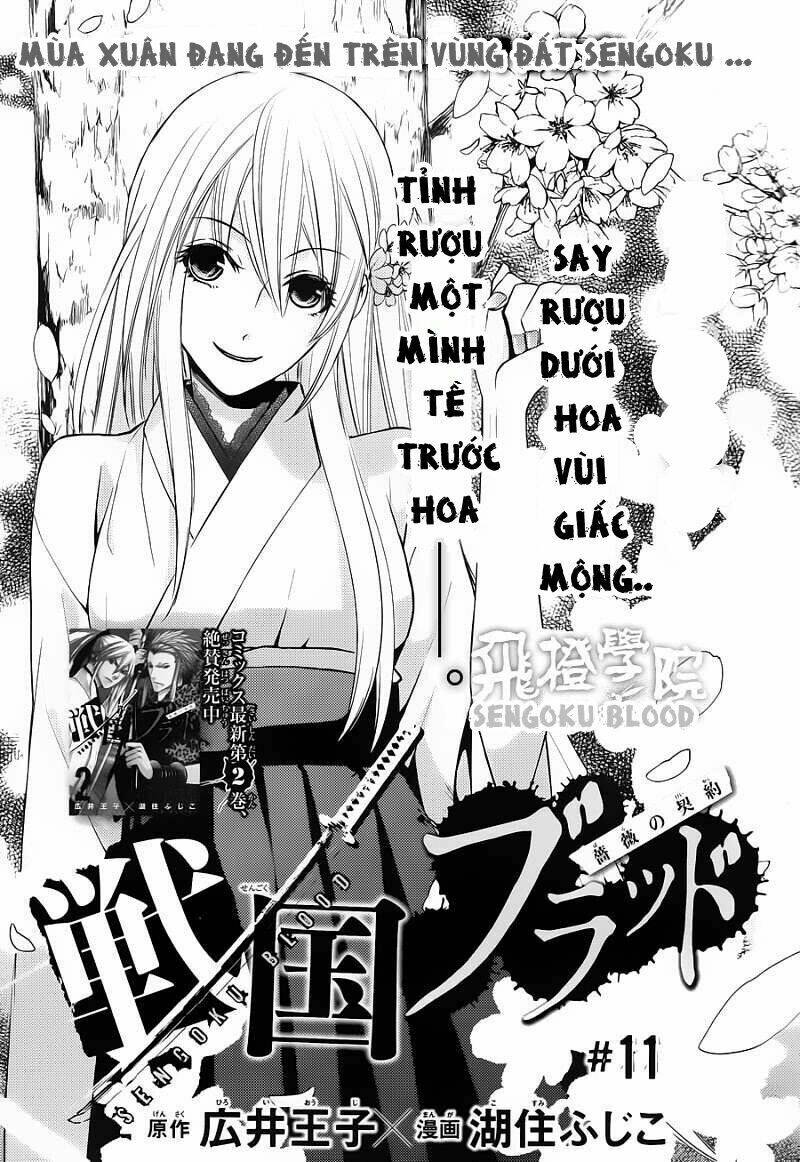 Sengoku Blood – Bara No Keiyaku Chapter 11 - Trang 2