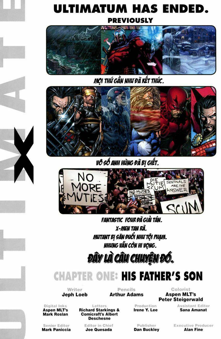 Ultimate Comics X Chapter 1 - Trang 2