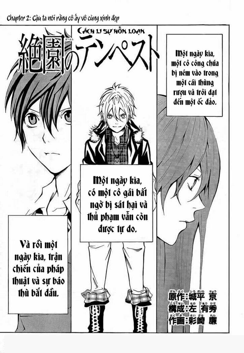 Zetsuen No Tempest Chapter 2 - Trang 2