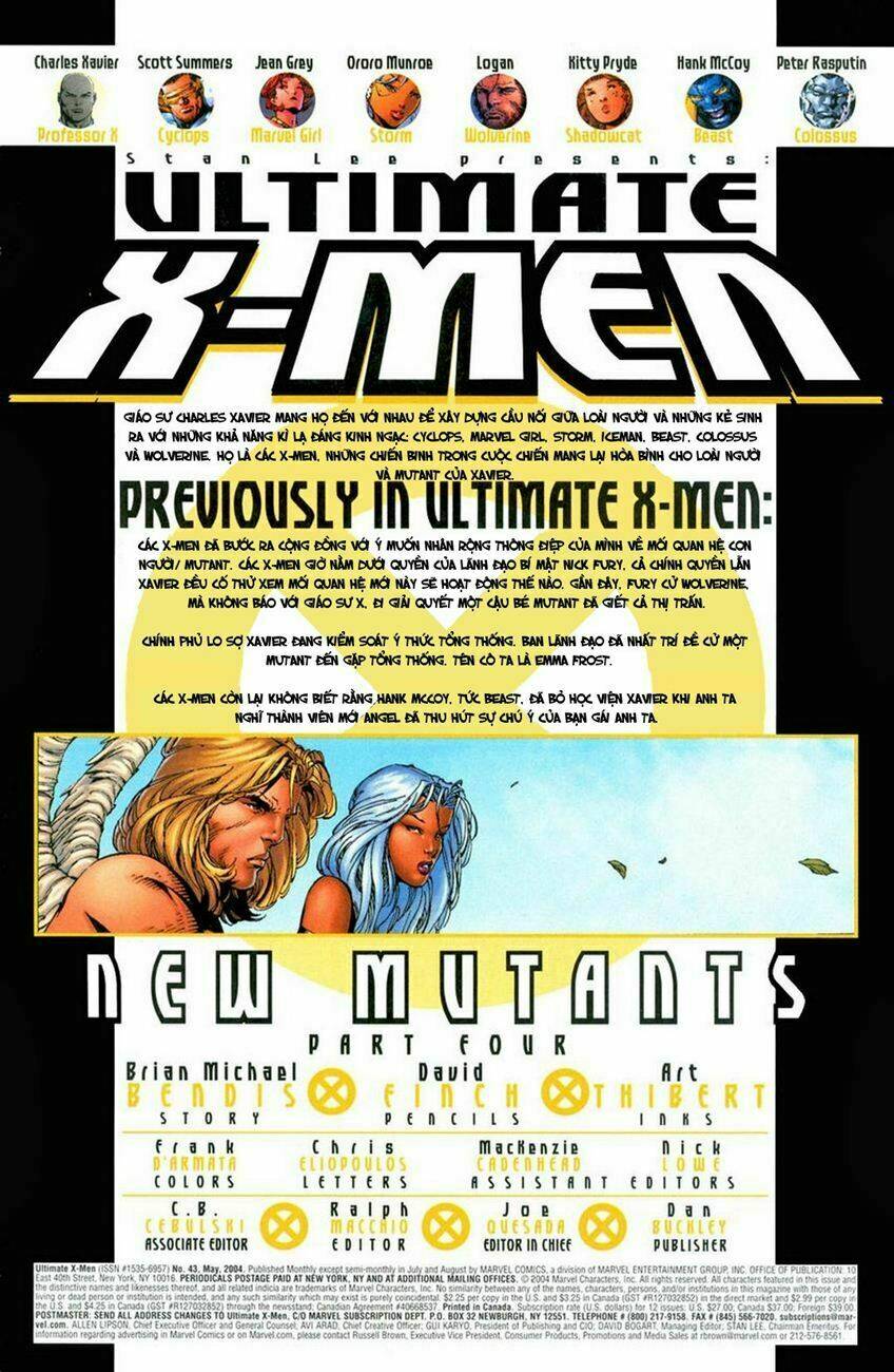 Ultimate X-Men Chapter 43 - Trang 2