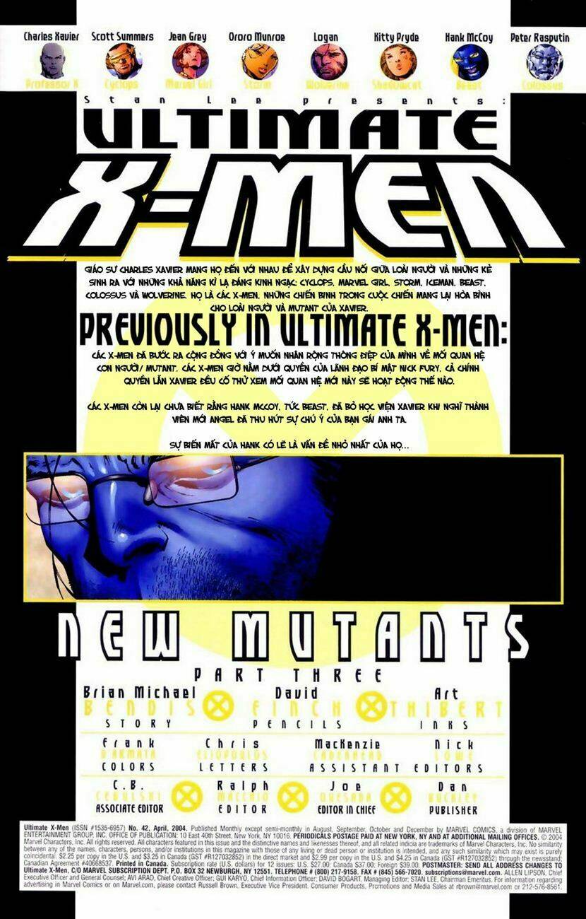 Ultimate X-Men Chapter 42 - Trang 2