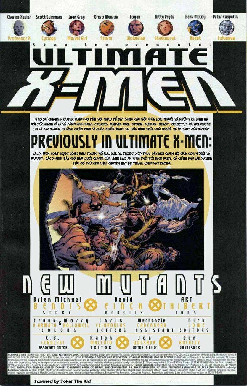 Ultimate X-Men Chapter 40 - Trang 2