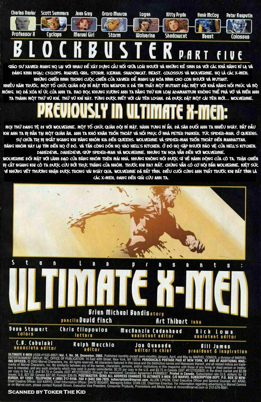 Ultimate X-Men Chapter 38 - Trang 2