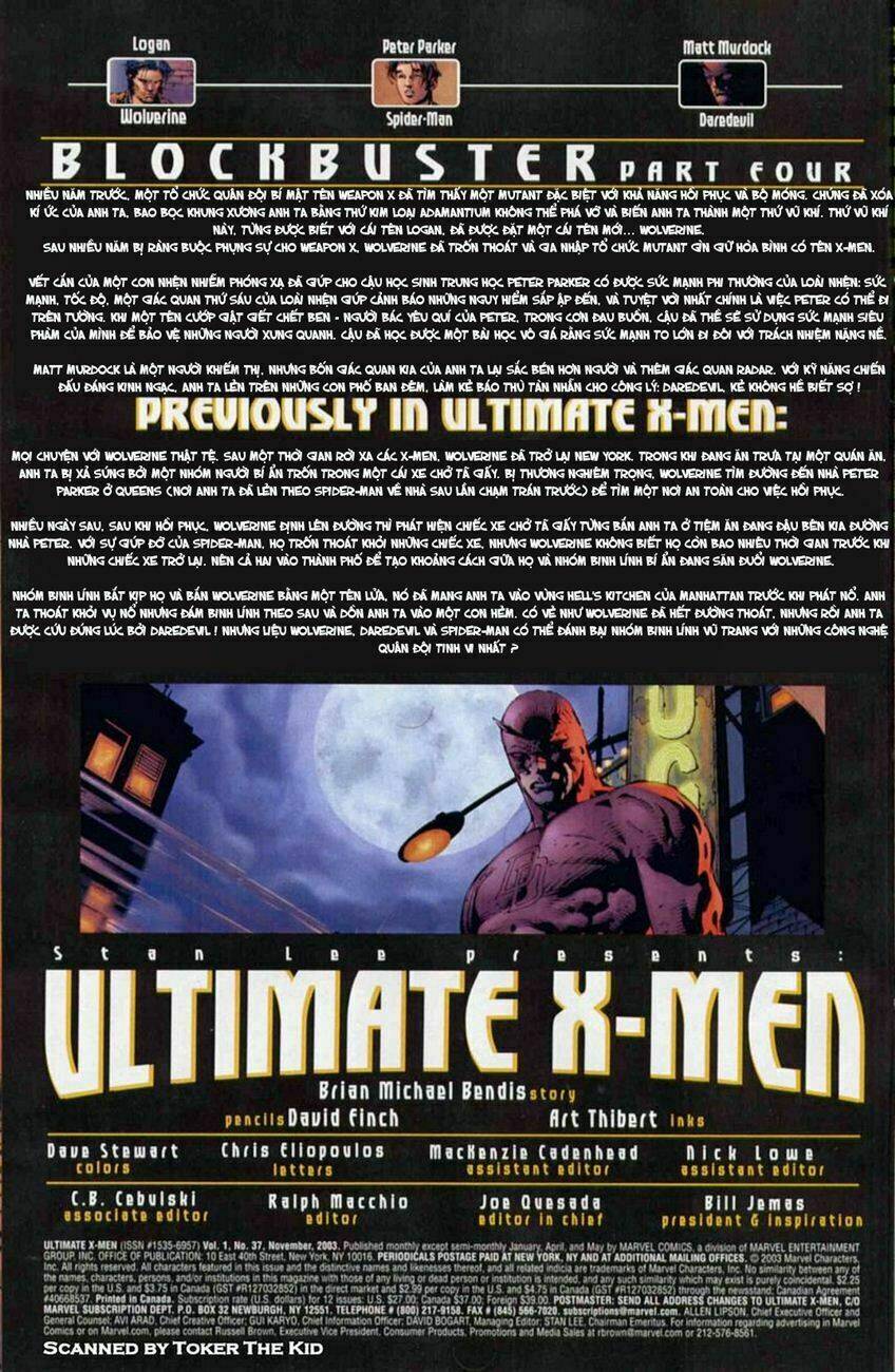 Ultimate X-Men Chapter 37 - Trang 2