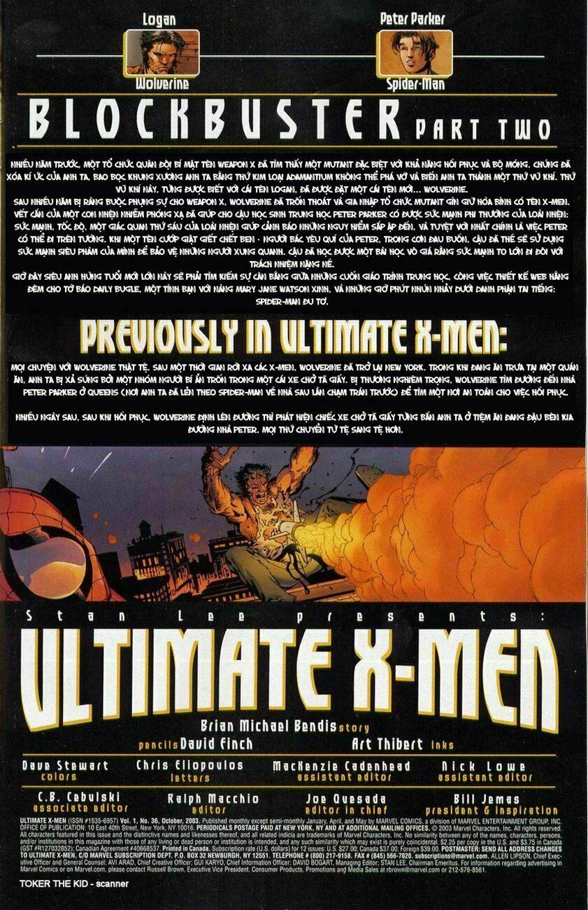 Ultimate X-Men Chapter 36 - Trang 2