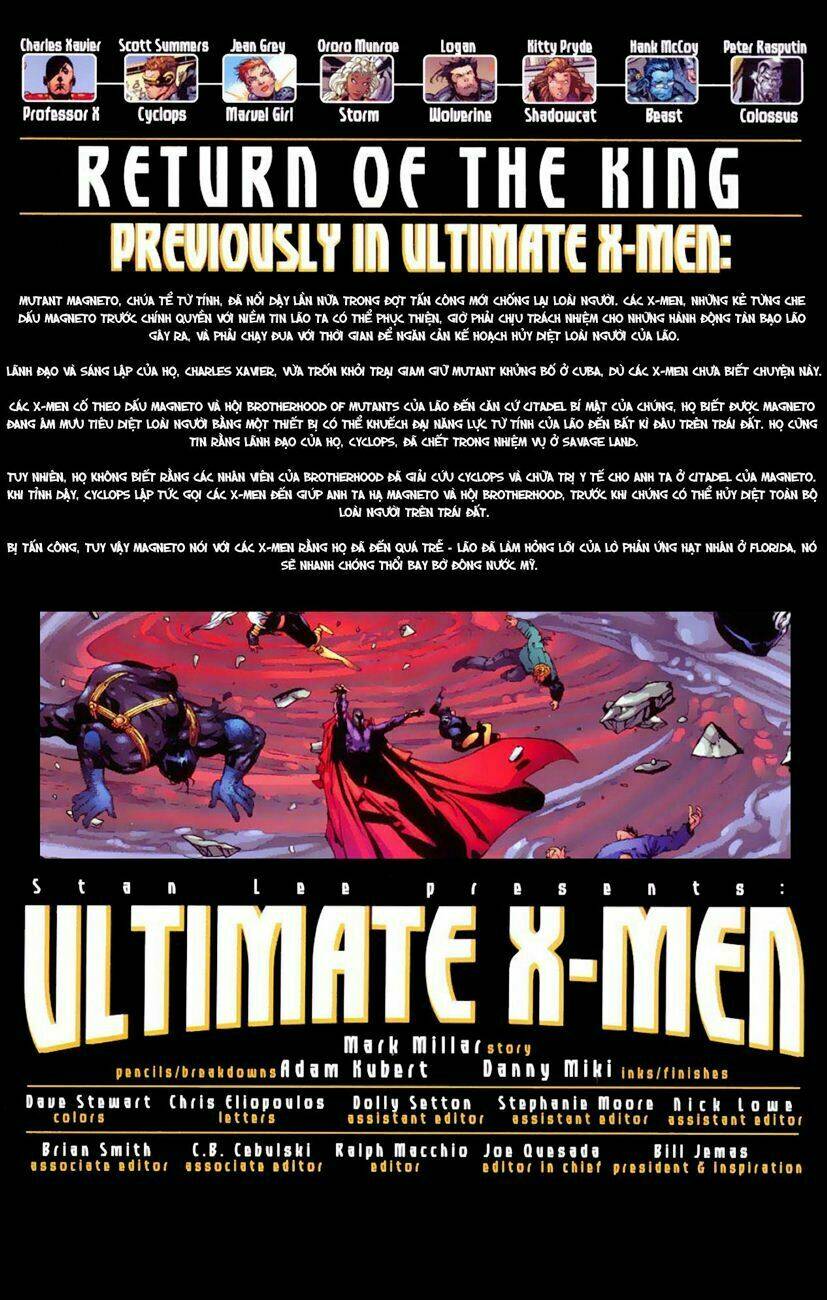 Ultimate X-Men Chapter 31 - Trang 2