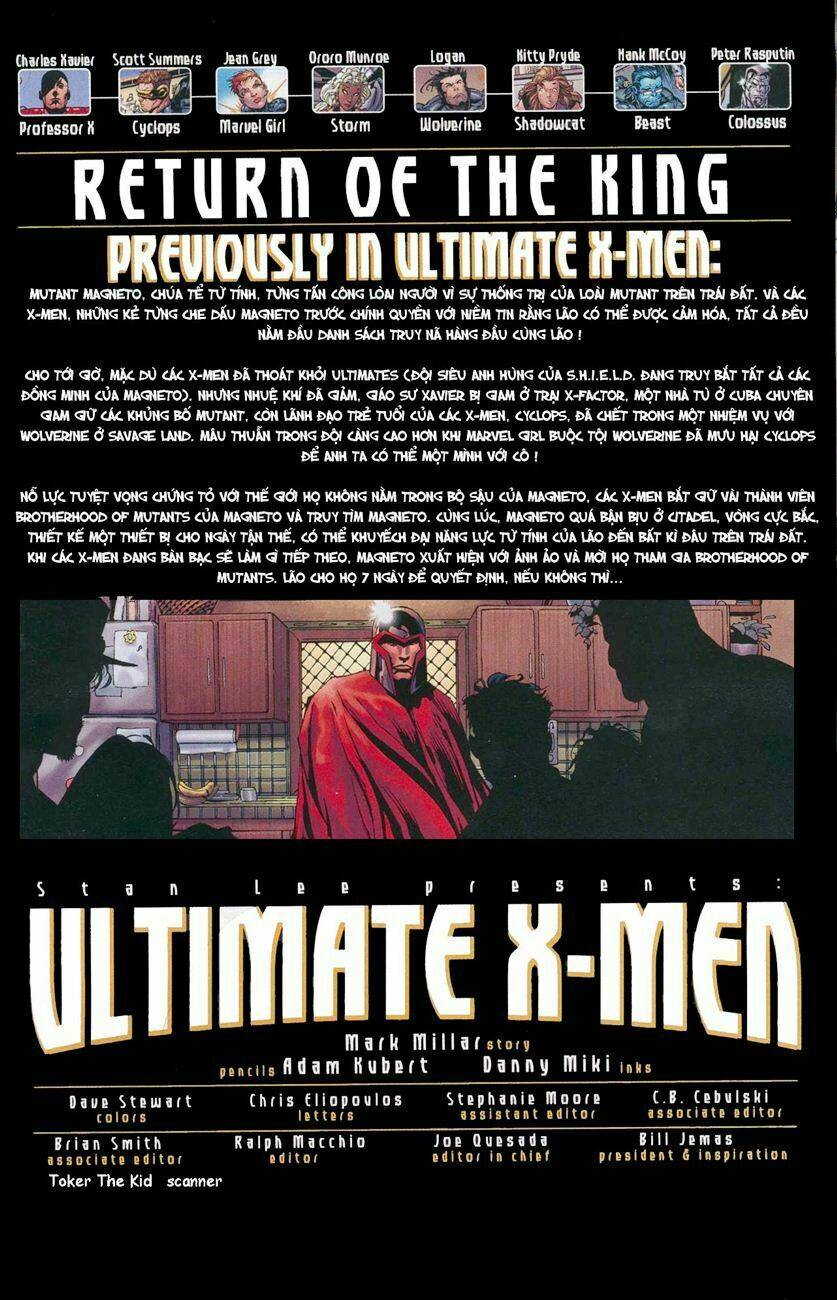 Ultimate X-Men Chapter 29 - Trang 2