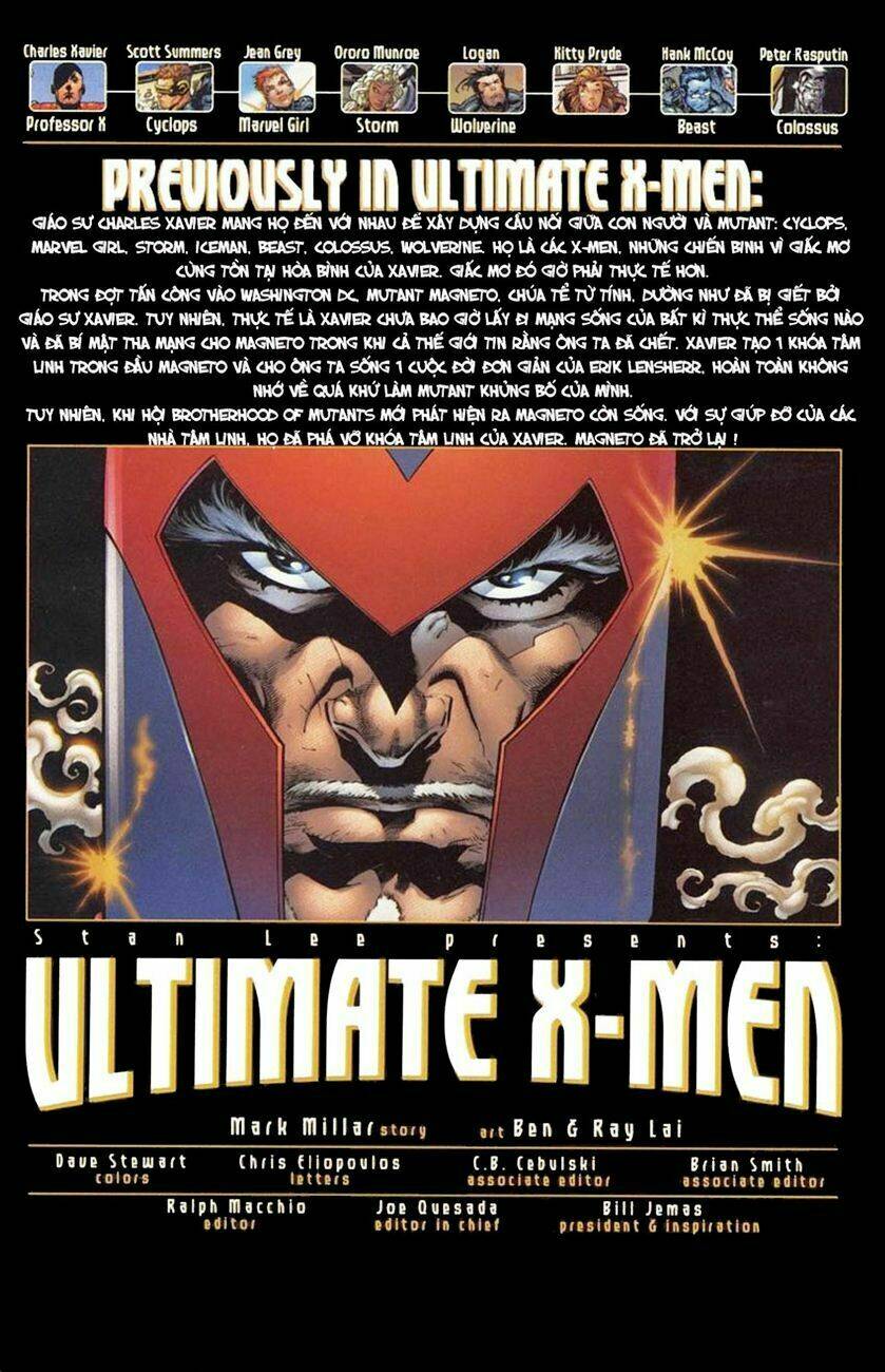 Ultimate X-Men Chapter 26 - Trang 2