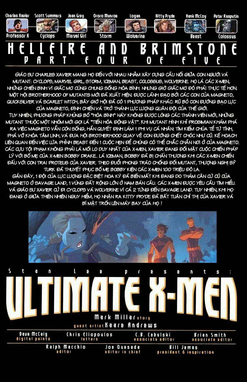 Ultimate X-Men Chapter 24 - Trang 2