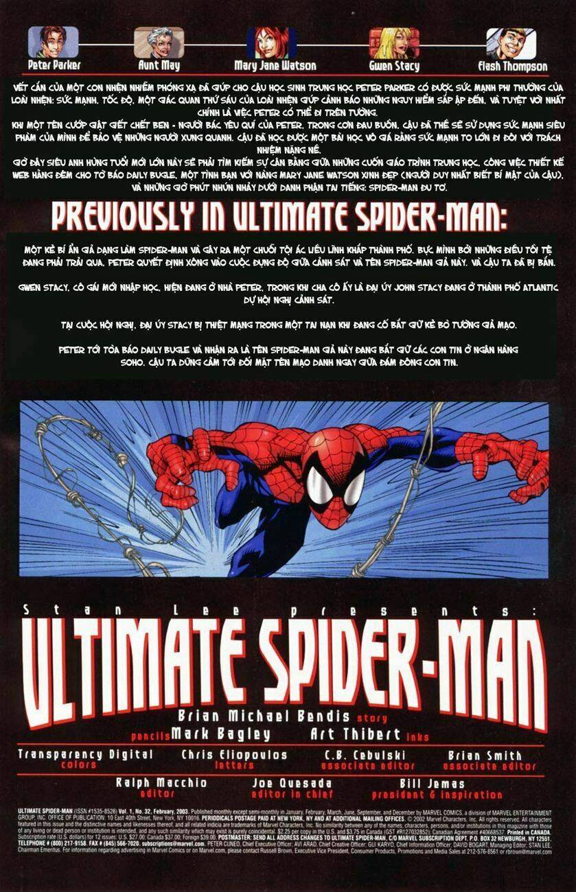 Ultimate Spider-Man Chapter 32 - Trang 2