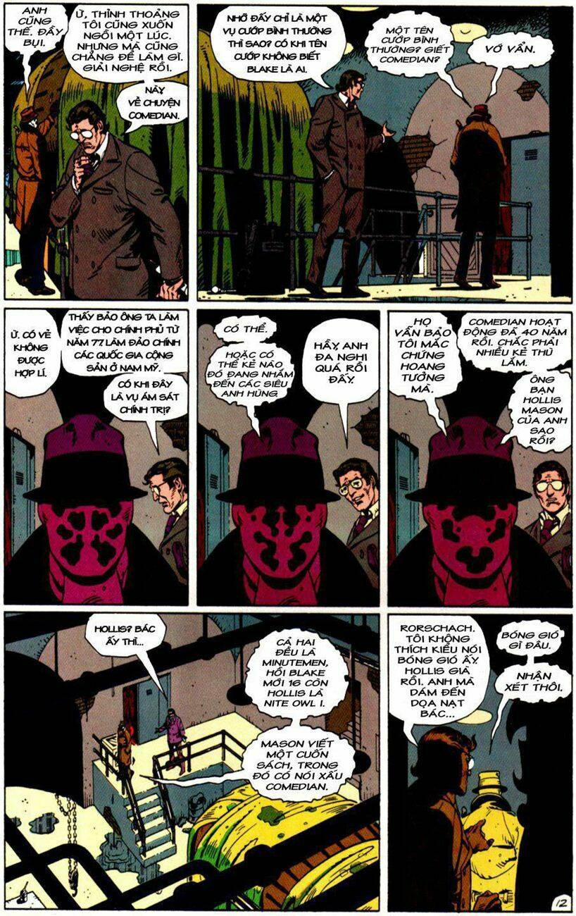 Watchmen Chapter 1 - Trang 2