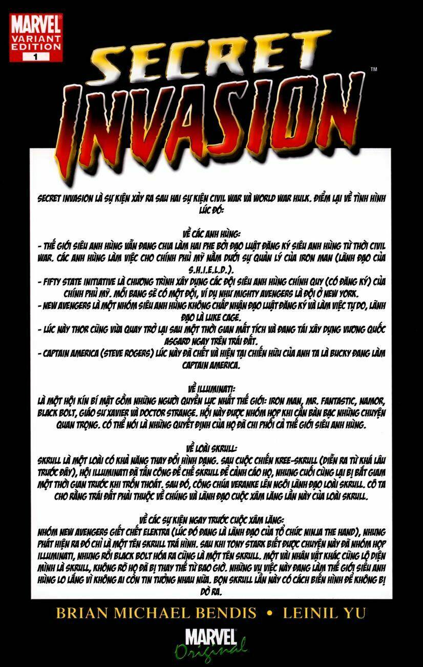 Secret Invasion Chapter 1 - Trang 2