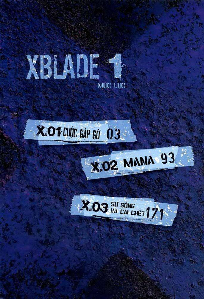 Xblade Chapter 1 - Trang 2