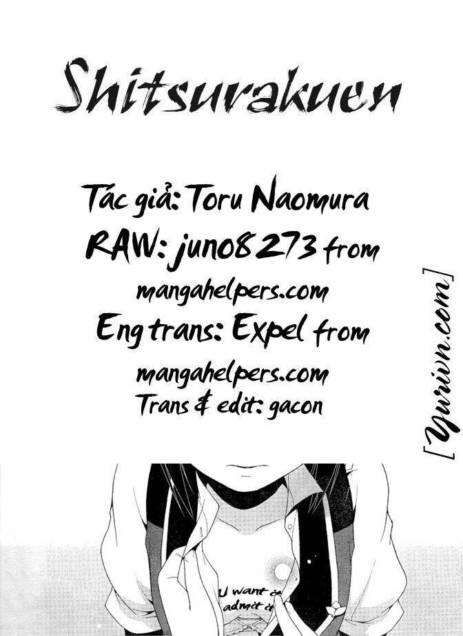 Shitsurakuen Chapter 4 - Trang 2