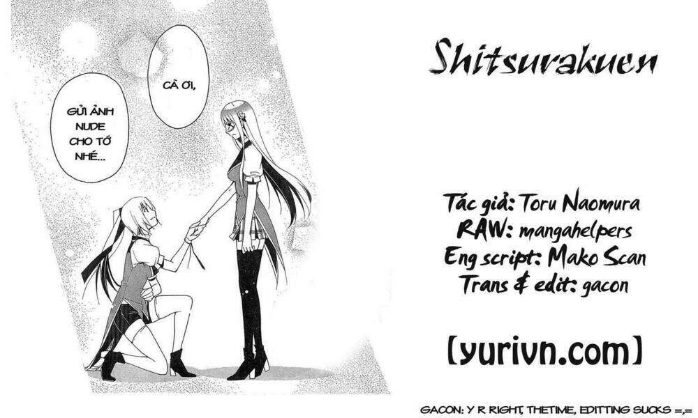 Shitsurakuen Chapter 1 - Trang 2