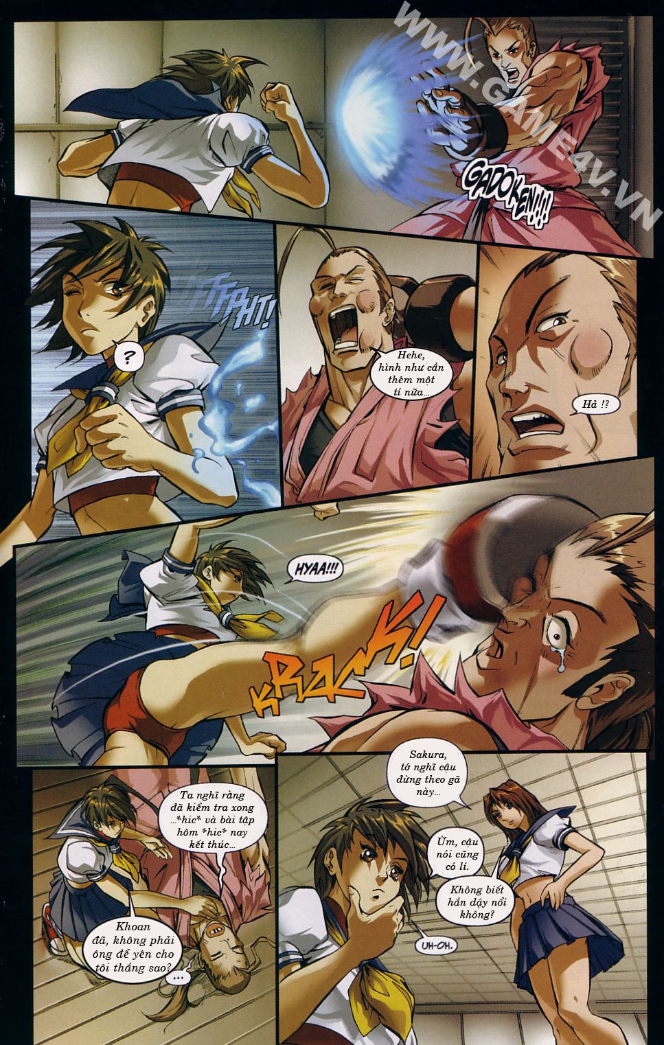 Street Fighter Chapter 4 - Trang 2