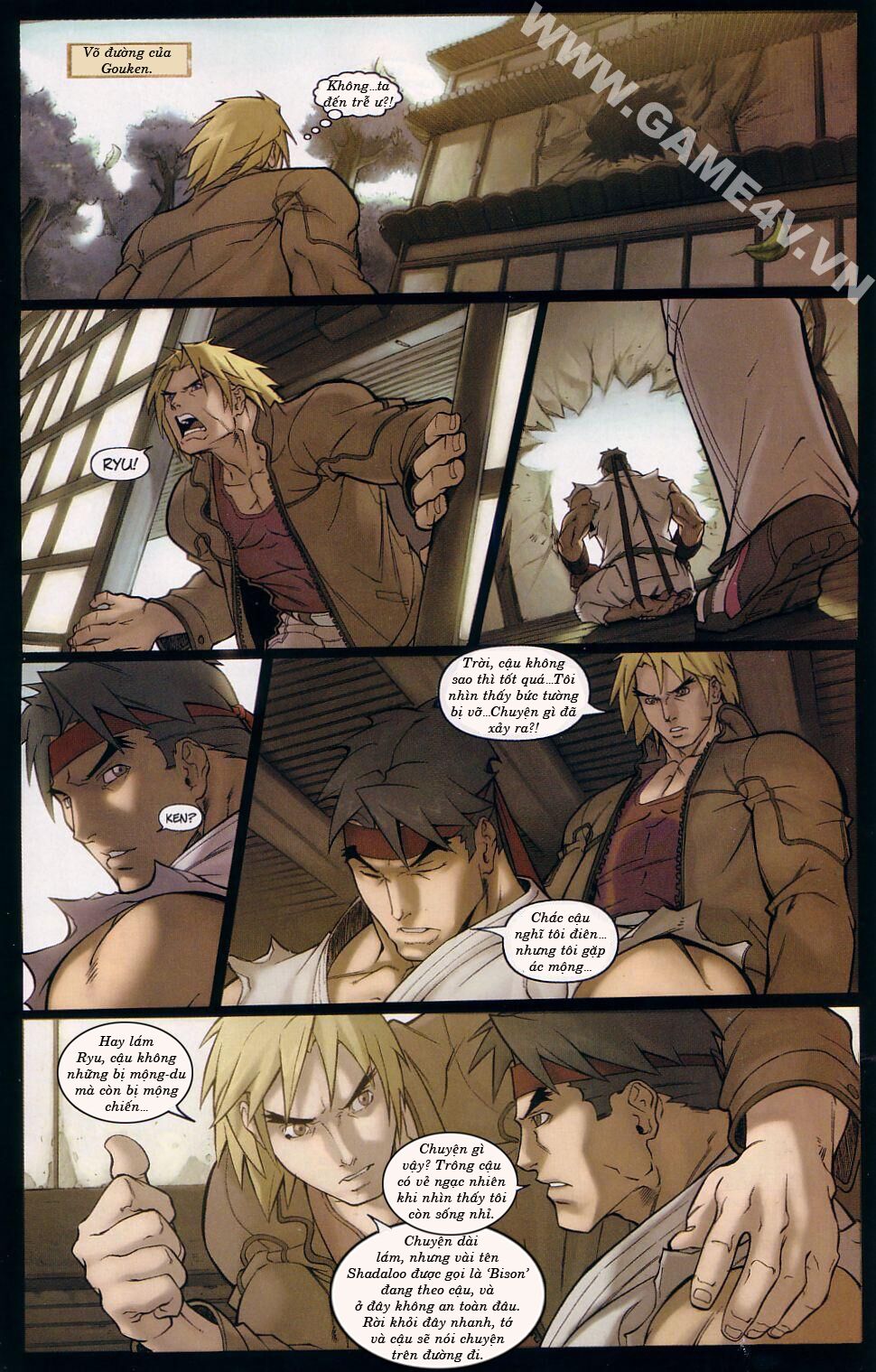 Street Fighter Chapter 4 - Trang 2