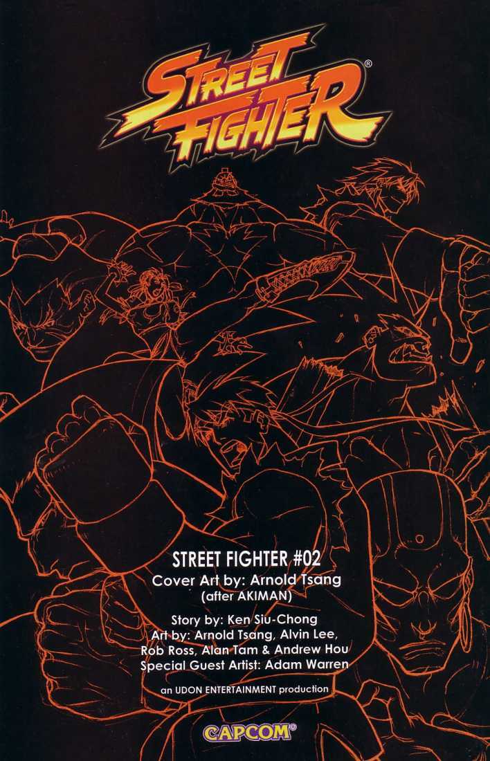 Street Fighter Chapter 2 - Trang 2