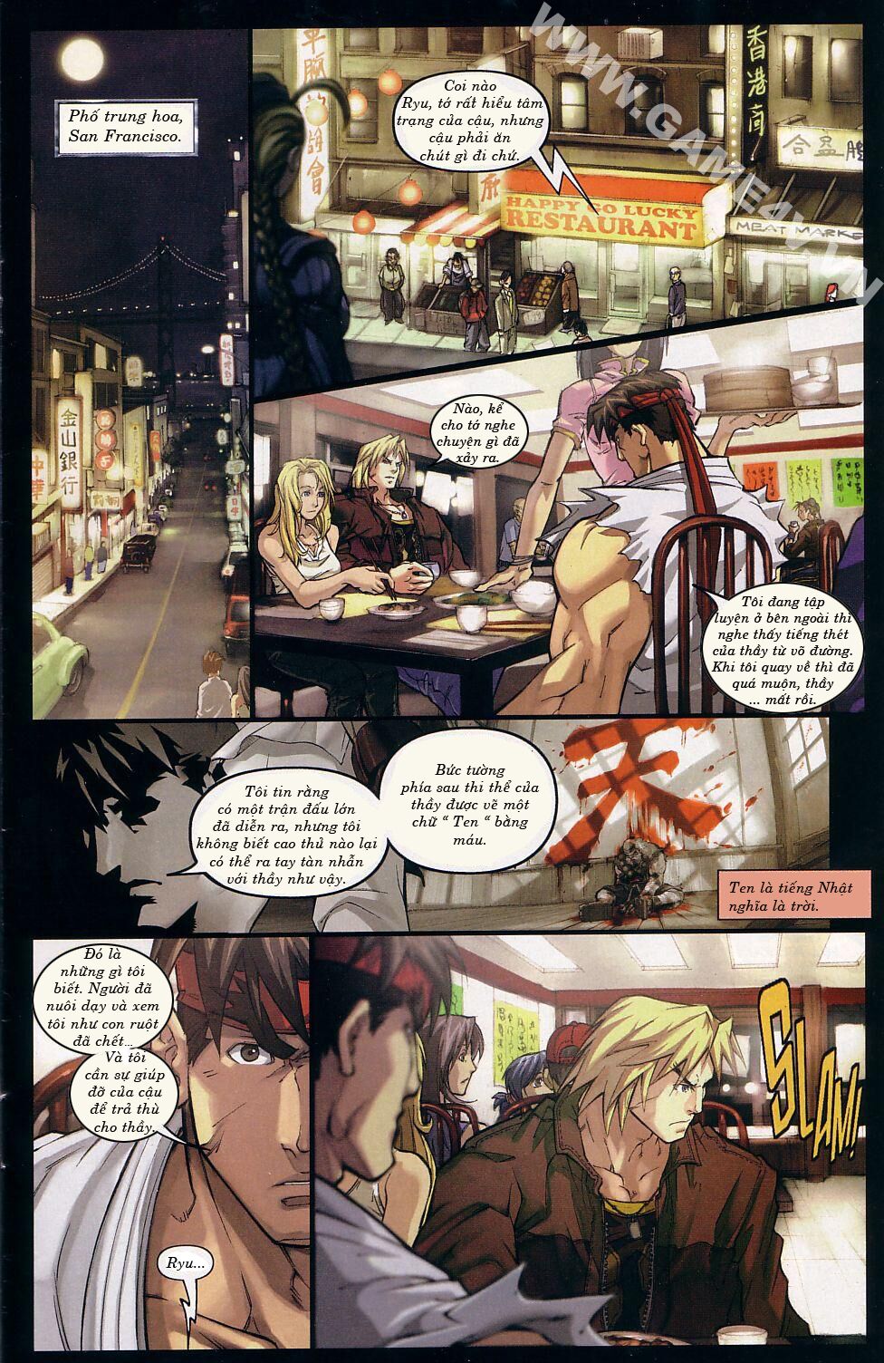 Street Fighter Chapter 1 - Trang 2