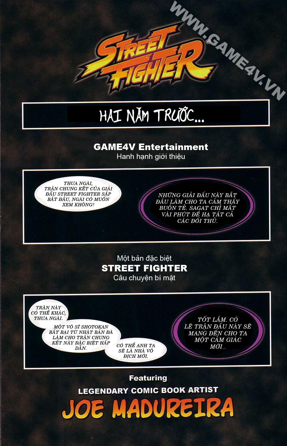 Street Fighter Chapter 1 - Trang 2