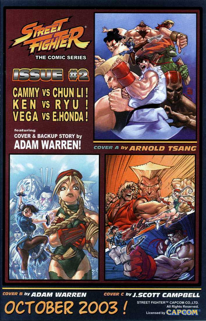 Street Fighter Chapter 1 - Trang 2