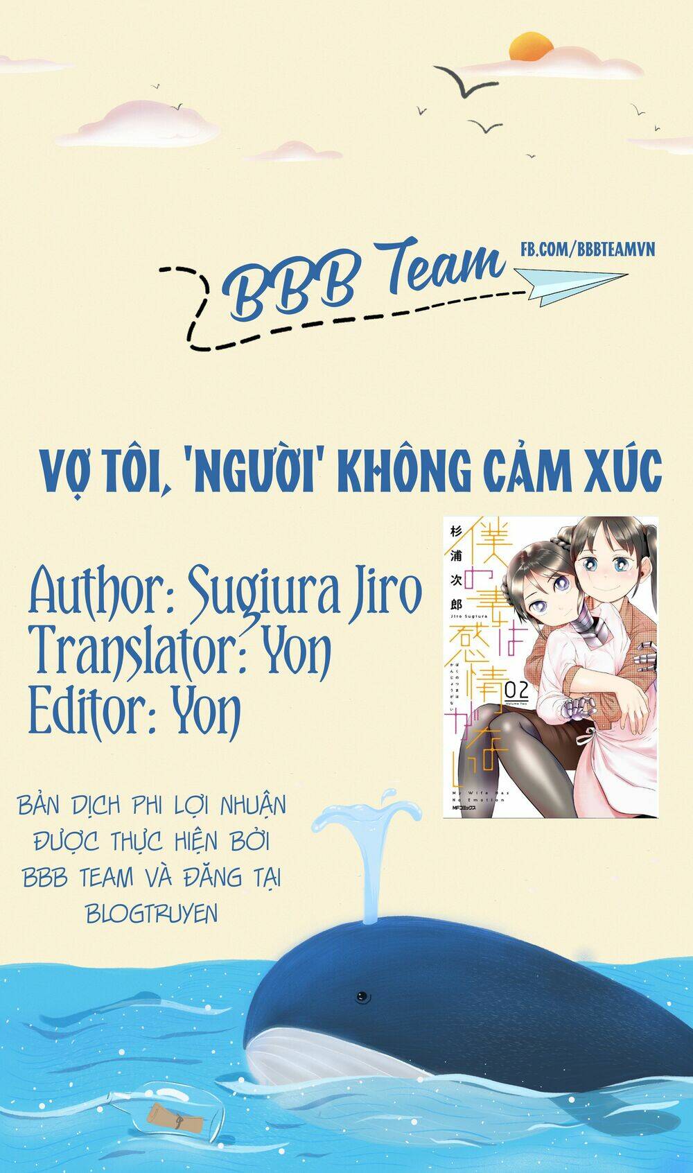 Vợ Tôi, ‘Người’ Không Cảm Xúc Chapter 9 - Trang 2