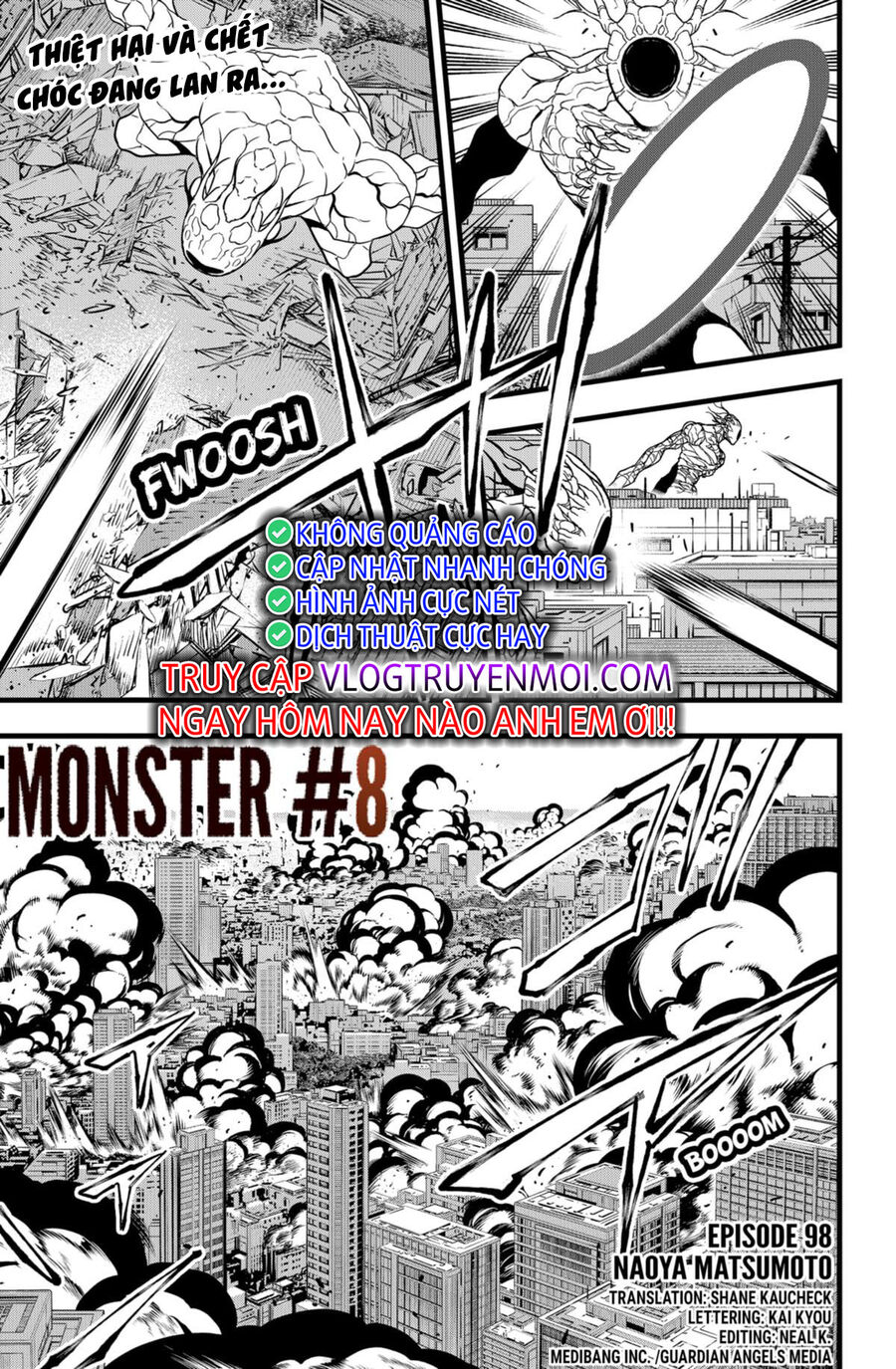 Hôm Nay – Tôi Hóa Kaiju Chapter 98 - Trang 2